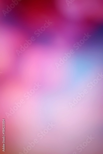 Blurred of bokeh red blue and white background or texture