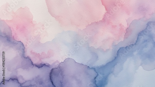 Soft Watercolor Abstract Background in High Fidelity