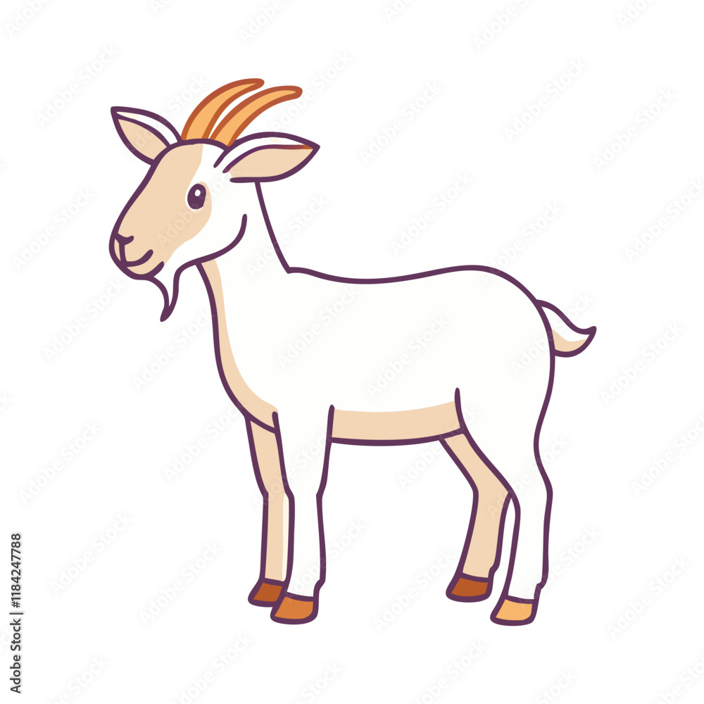 goat vector icon, animals vector illustration - simple illustration of goat perfect for logos, and animals-themed designs. goat vector icon, animals vector illustration - simple illustration of goat perfect for logos, and animals-themed designs.
