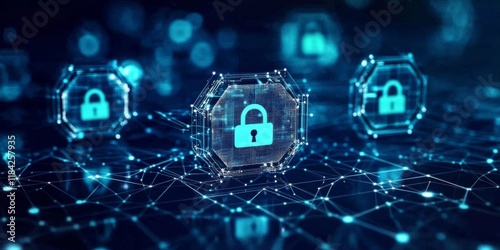 Obraz na płótnie Understanding the Zero Trust Network Security Model w salonie