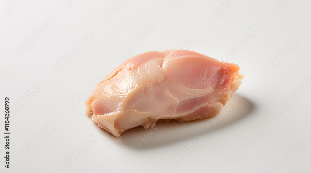 chicken meat isolated on white background chicken meat isolated on white background