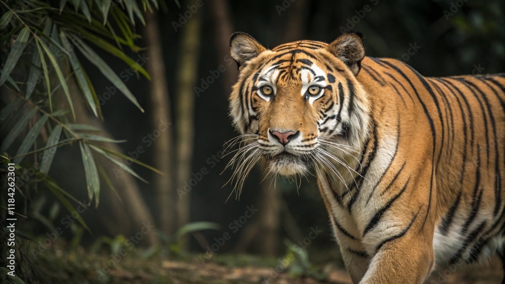 Fototapeta premium tiger in the zoo