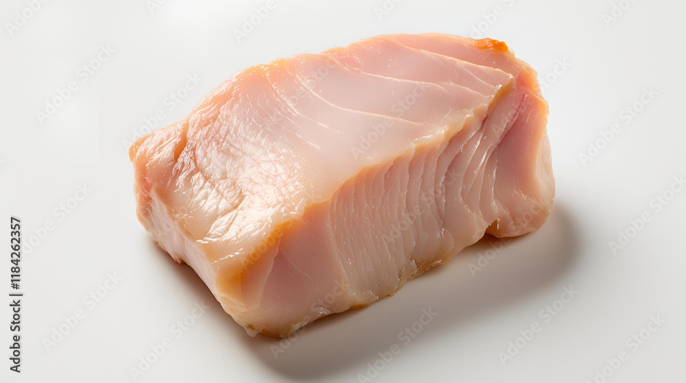 chicken meat isolated on white background chicken meat isolated on white background