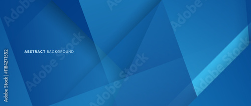 Modern blue abstract background. With straight lines pattern. Web banner, wallpaper, banner, brochure. Geometric shape background.	