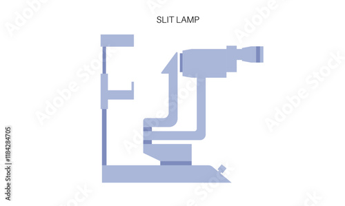 Slit lamp poster