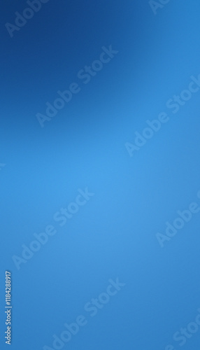 Minimalistic Blue Gradient Background with Smooth and Subtle Light Transition