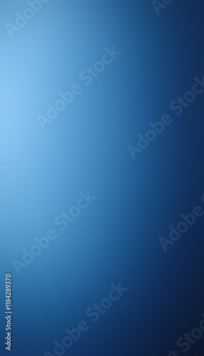 Minimalistic Blue Gradient Background with Smooth and Subtle Light Transition