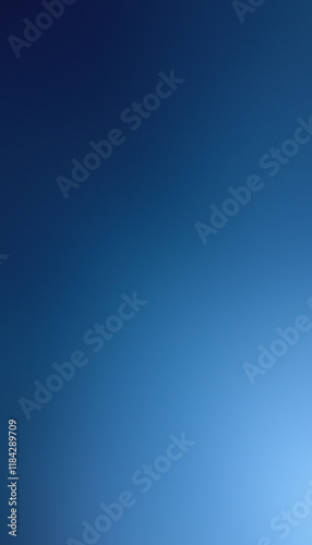 Minimalistic Blue Gradient Background with Smooth and Subtle Light Transition