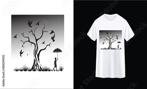 Wanderlust summer of the Earth slogan text print , cloud view print design, great smoky original outdoors vintage print design, autumn winter t-shirt artwork.
