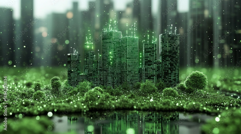Fototapeta premium The Role of Ecological Solutions in Minimizing Environmental Impact