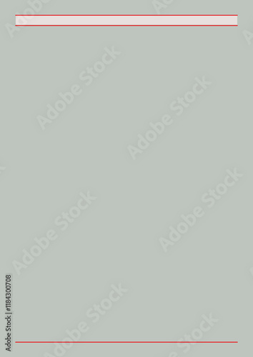 Clean a4 size colorful notes paper template