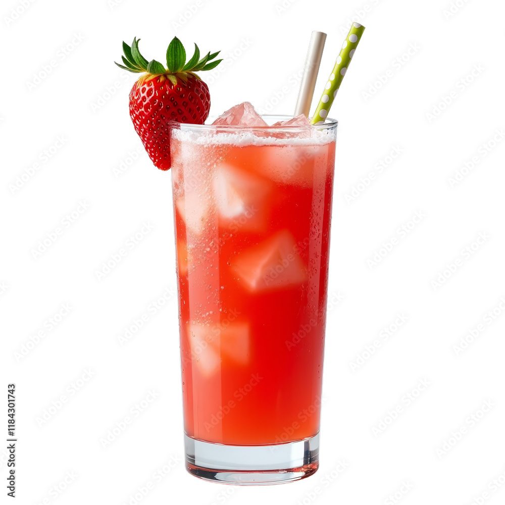 A refreshing blend of strawberries and citrus A refreshing blend of strawberries and citrus