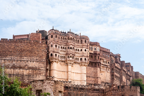 Mehrangarh Festungsanlage in Jodhpur Rajasthan Indien photo