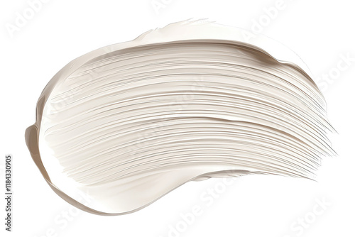 Paint stain concept. Soft white paint stroke abstract background for creative projects and designs.
