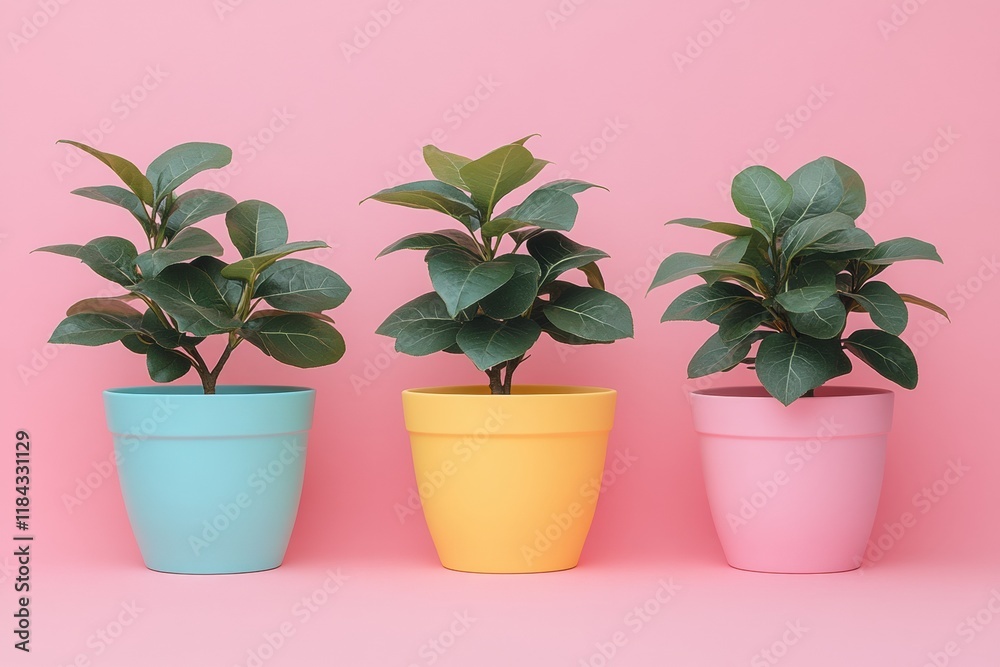 Fototapeta premium A futuristic digital technology photo of business icon concept as show symbolizing growth in financial health or sustainability. Bright tone, pastel background.