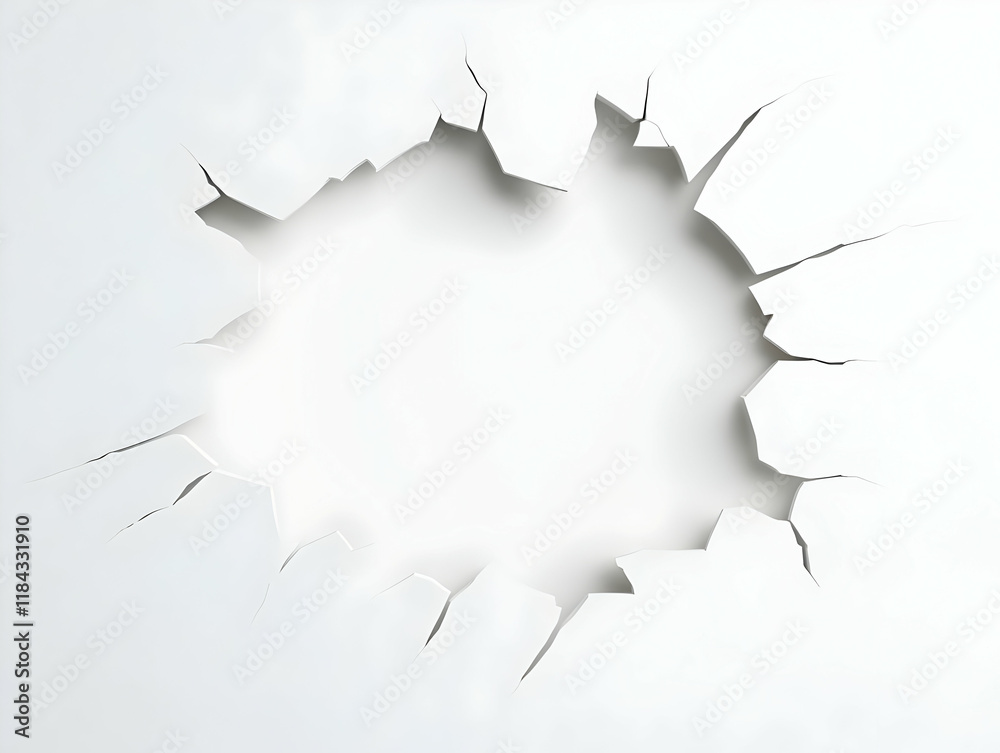 Abstract White Crack Background Illustration Abstract White Crack Background Illustration