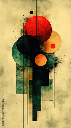 Retro Geometry: A Timeless Fusion of Vintage Shapes and Modern Design