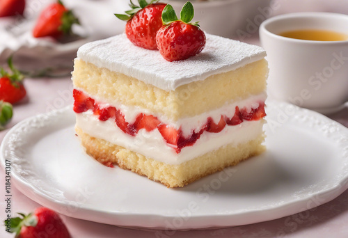 Elegant Strawberry Shortcake Delight