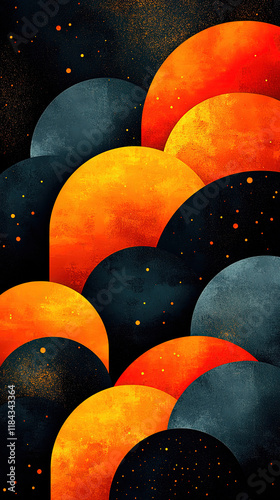 Retro Geometry: A Timeless Fusion of Vintage Shapes and Modern Design