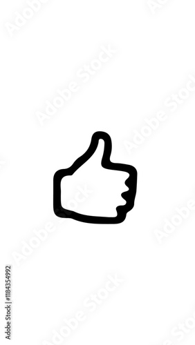 me gusta icono pulgar