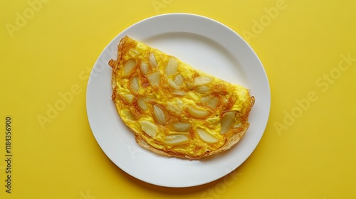 Savory Garlic Omelette - A Perfect Morning Meal photo