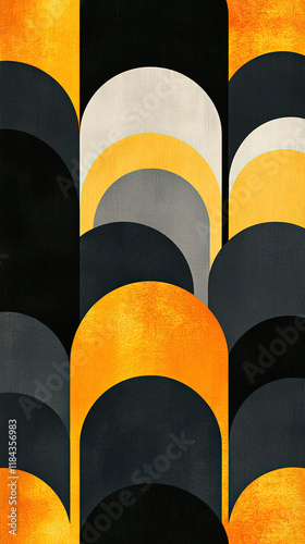 Retro Geometry: A Timeless Fusion of Vintage Shapes and Modern Design