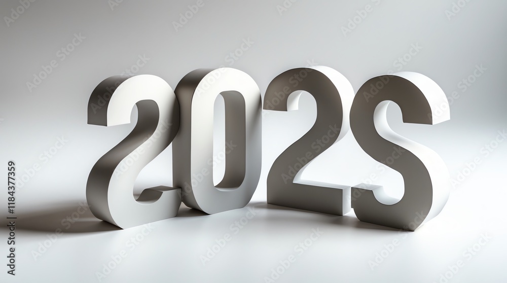 A minimalist display of the numbers 2025, emphasizing simplicity and modern design. A minimalist display of the numbers 2025, emphasizing simplicity and modern design.