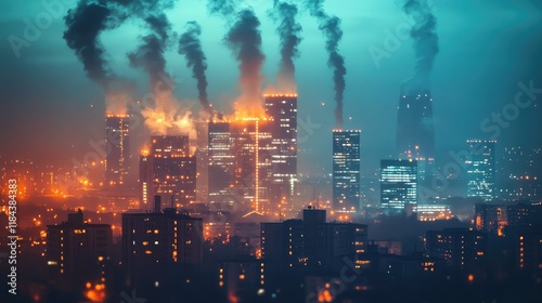 Wallpaper Mural Quantum sensors in action for environmental monitoring, visualizing sensors detecting minute changes in air quality, pollution, and atmospheric conditions Torontodigital.ca