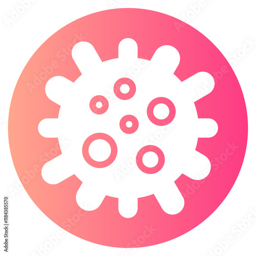 bacteria gradient icon