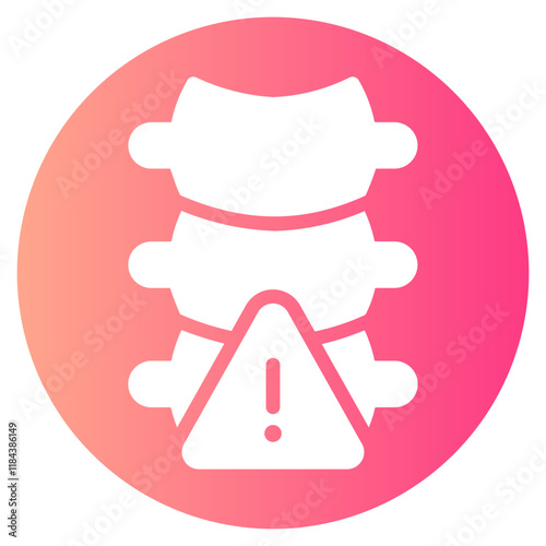 trachea gradient icon