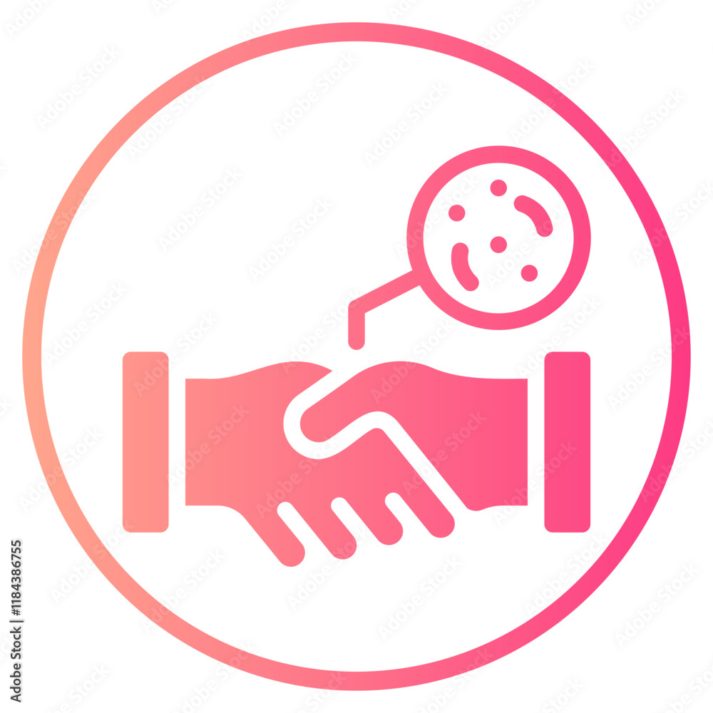 transmission gradient icon transmission gradient icon