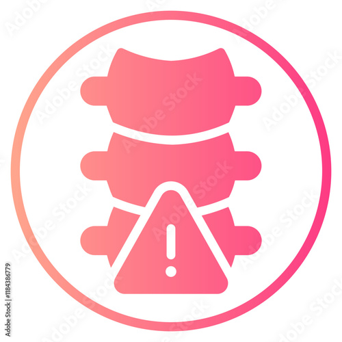 trachea gradient icon