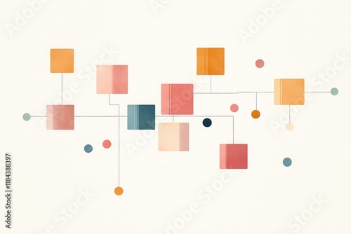 Abstract Graphic of Movement and Distribution Elements