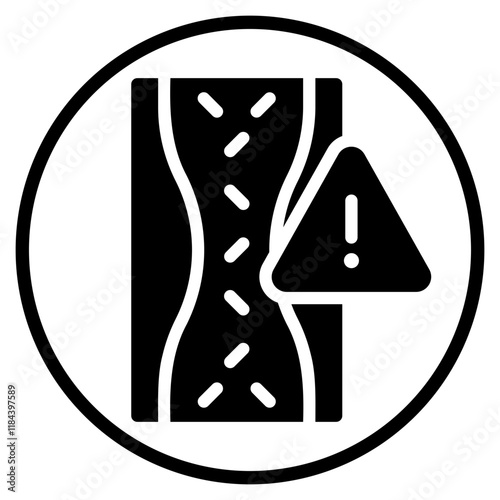 blood vessel glyph icon