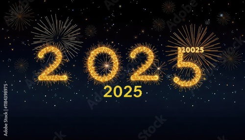 2025 New Year wallpaper