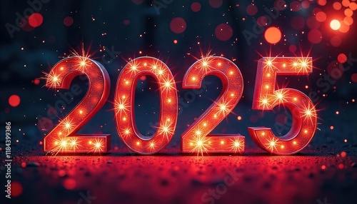 2025 New Year wallpaper