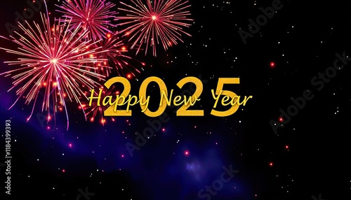 2025 New Year wallpaper