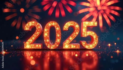 2025 New Year wallpaper