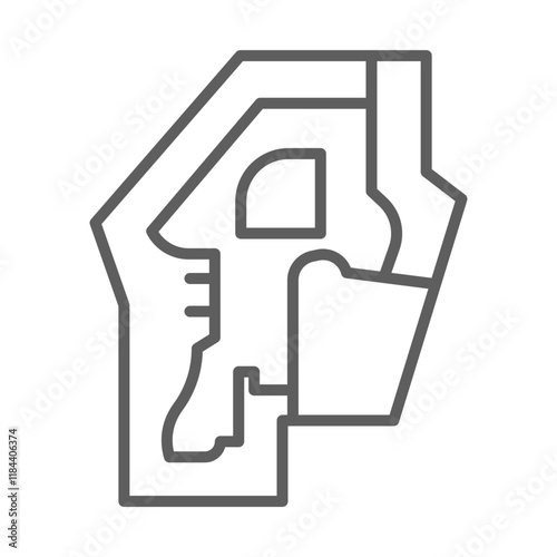 Mining Site Icon Design