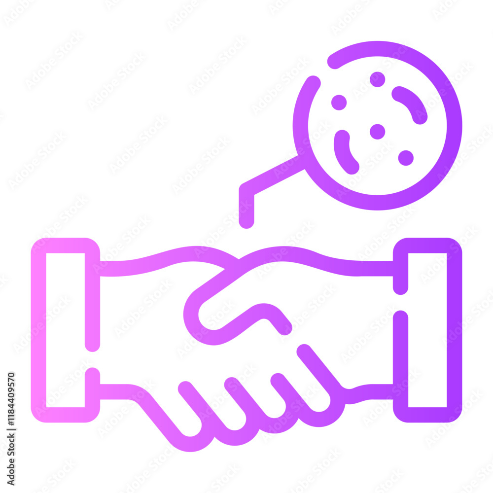 transmission gradient icon transmission gradient icon