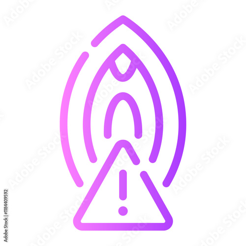 vagina gradient icon