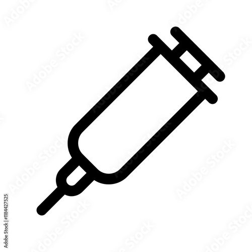 inoculation icon with line style, perfect for user interface projects
