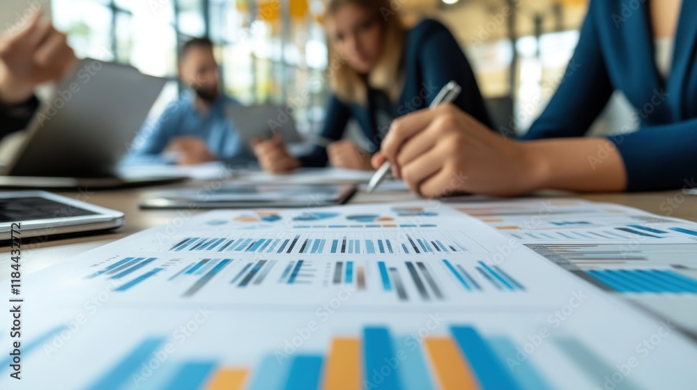 Business Meeting: Analyzing Data and Charts Business Meeting: Analyzing Data and Charts