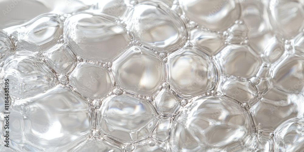 Close up view of water bubbles creating an intriguing background, showcasing the delicate formations and clear textures of water bubbles in an artistic and visually appealing way. Close up view of water bubbles creating an intriguing background, showcasing the delicate formations and clear textures of water bubbles in an artistic and visually appealing way.