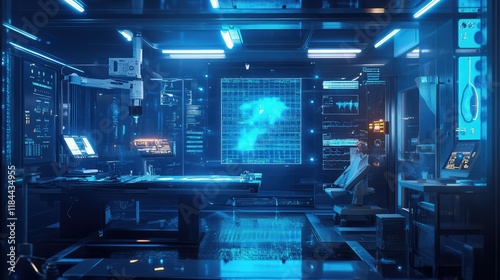 Wallpaper Mural Quantum-enhanced healthcare system, where quantum computing accelerates drug discovery and medical research Torontodigital.ca