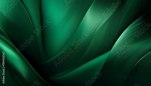 a deep emerald green background with a subtle gradient creating a luxurious and sophisticated look suitable for high end and eco friendly designs