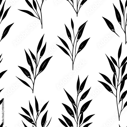 Collection of Oats icons, Oats vectorized seamless pattern