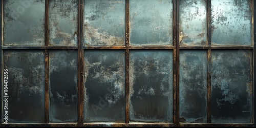 Background featuring ordinary dirty windows, showcasing the unique texture and details that can be found on ordinary dirty windows, highlighting the realistic aspects of such surfaces.