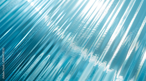 Holographic iridescent Background surface Ribbed reeded Glass grainy rough bacdrop blue metalic pastel colors Hologram Abstract trendy Background glossy foil 80s 90s texture vaporwave