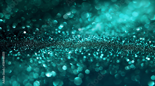 Teal green blue grainy color gradient background glowing noise texture cover header poster design